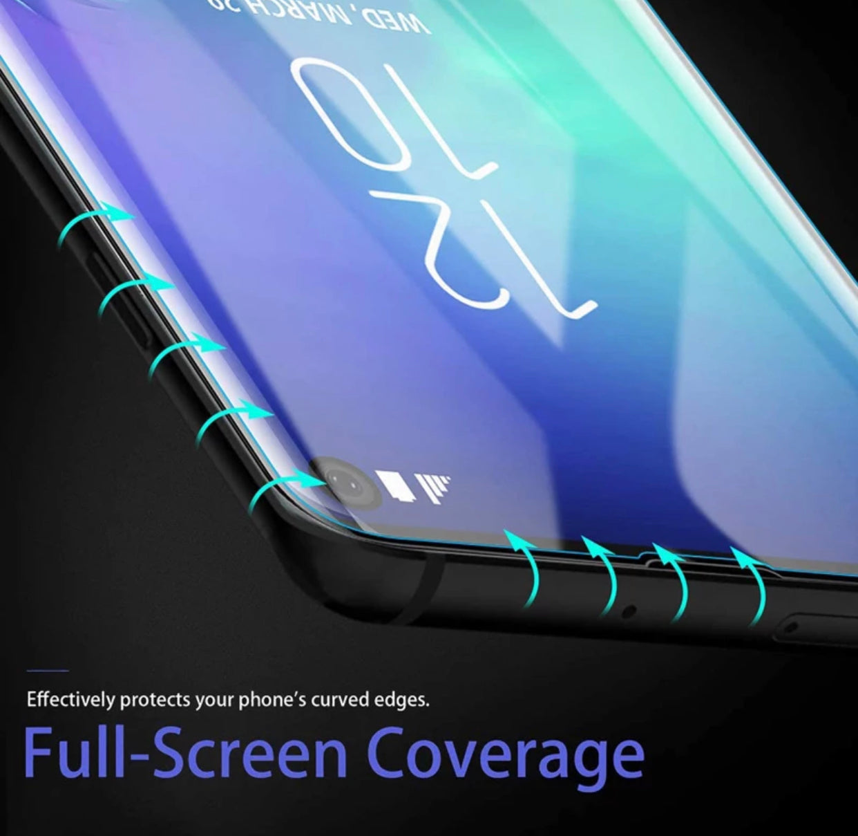 Curved Edges Screen Protector | Super Savings Technologies