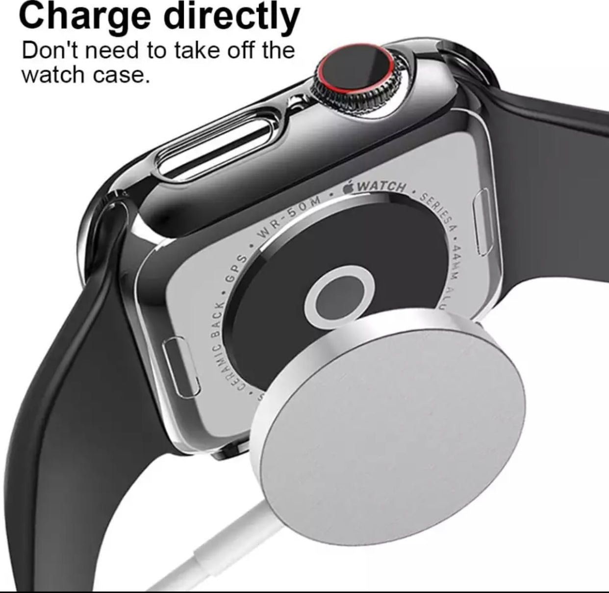 Premium Multi-Colour 2 in 1 Tempered Glass Shockproof Apple Watch Case- for selected Apple Watch in 38mm - Super Savings Technologies Co.,LTD 