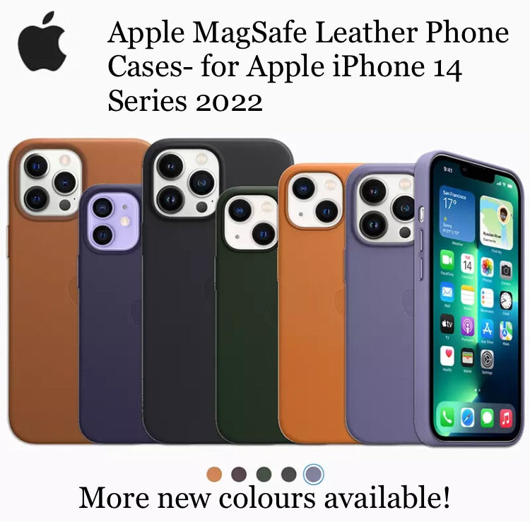 Premium Apple MagSafe Leather Phone Case- for Apple iPhone 14 Series 2022 - Super Savings Technologies Co.,LTD 