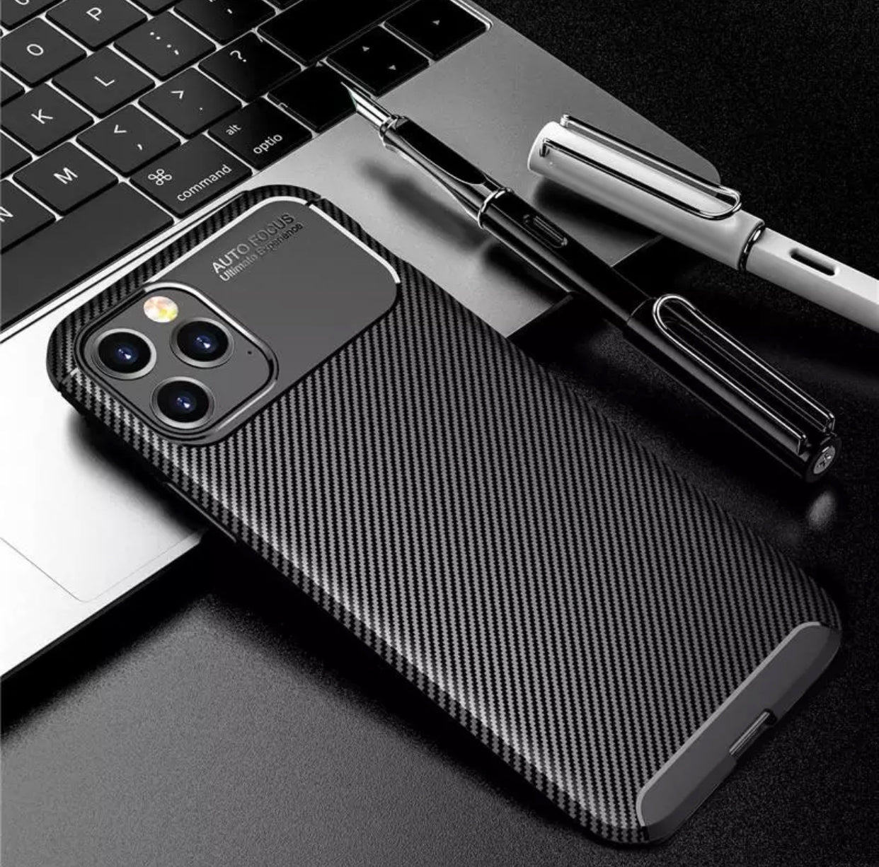 Premium Textured Carbon Fibre Slim Style Phone Case- for selected Apple iPhone models - Super Savings Technologies Co.,LTD 