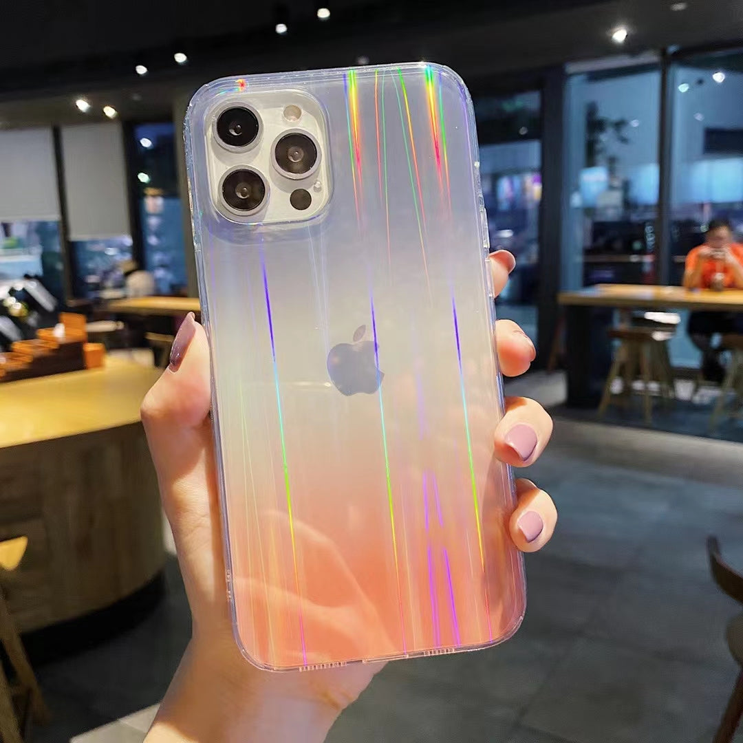 Premium Colour Gradient Light Strips Phone Case- for iPhone 12 Pro Max/Apple iPhone 13 Series - Super Savings Technologies Co.,LTD 