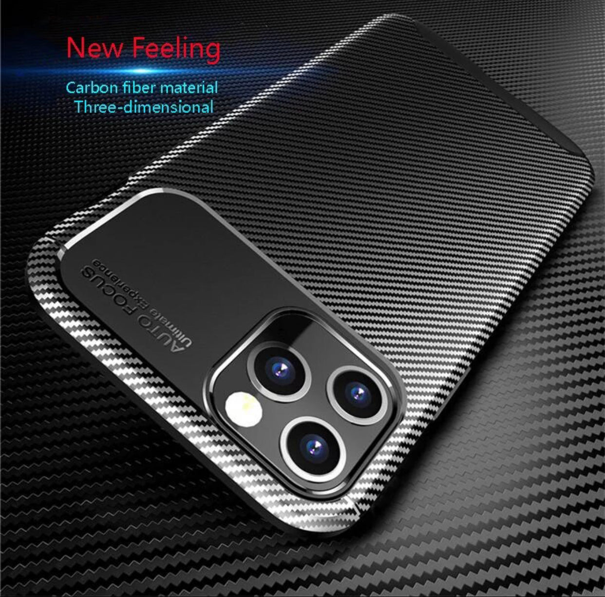 Premium Textured Carbon Fibre Slim Style Phone Case- for selected Apple iPhone models - Super Savings Technologies Co.,LTD 