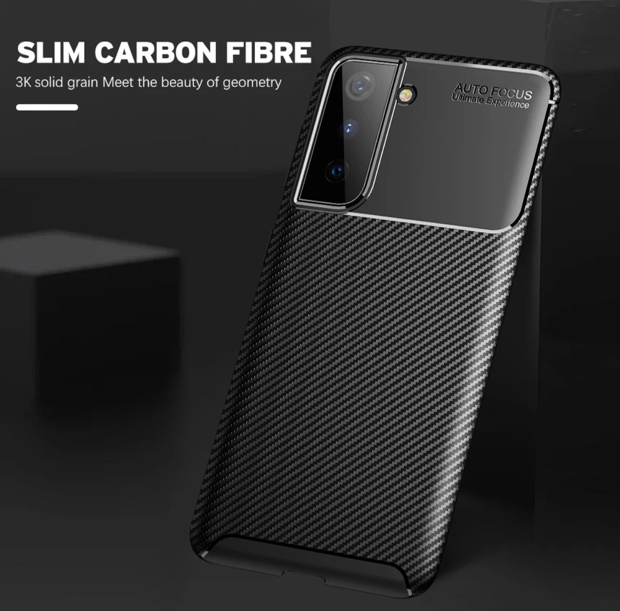 Premium Textured Carbon Fibre Slim Style Phone Case- for selected Samsung Galaxy models - Super Savings Technologies Co.,LTD 