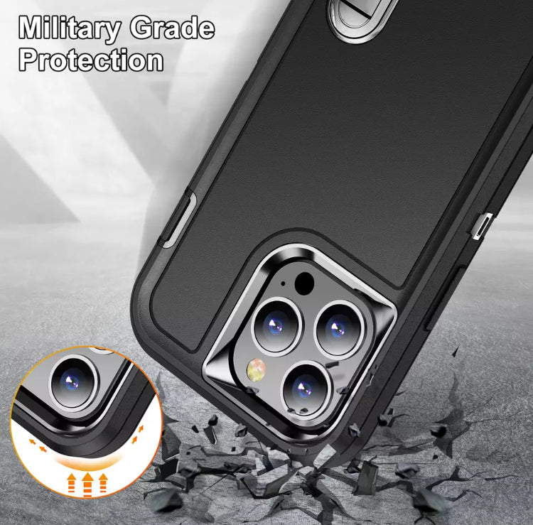 Premium Drop-Protection Style Double-Layers Kickstand Phone Case- for Apple iPhone 14 Series 2022 - Super Savings Technologies Co.,LTD 