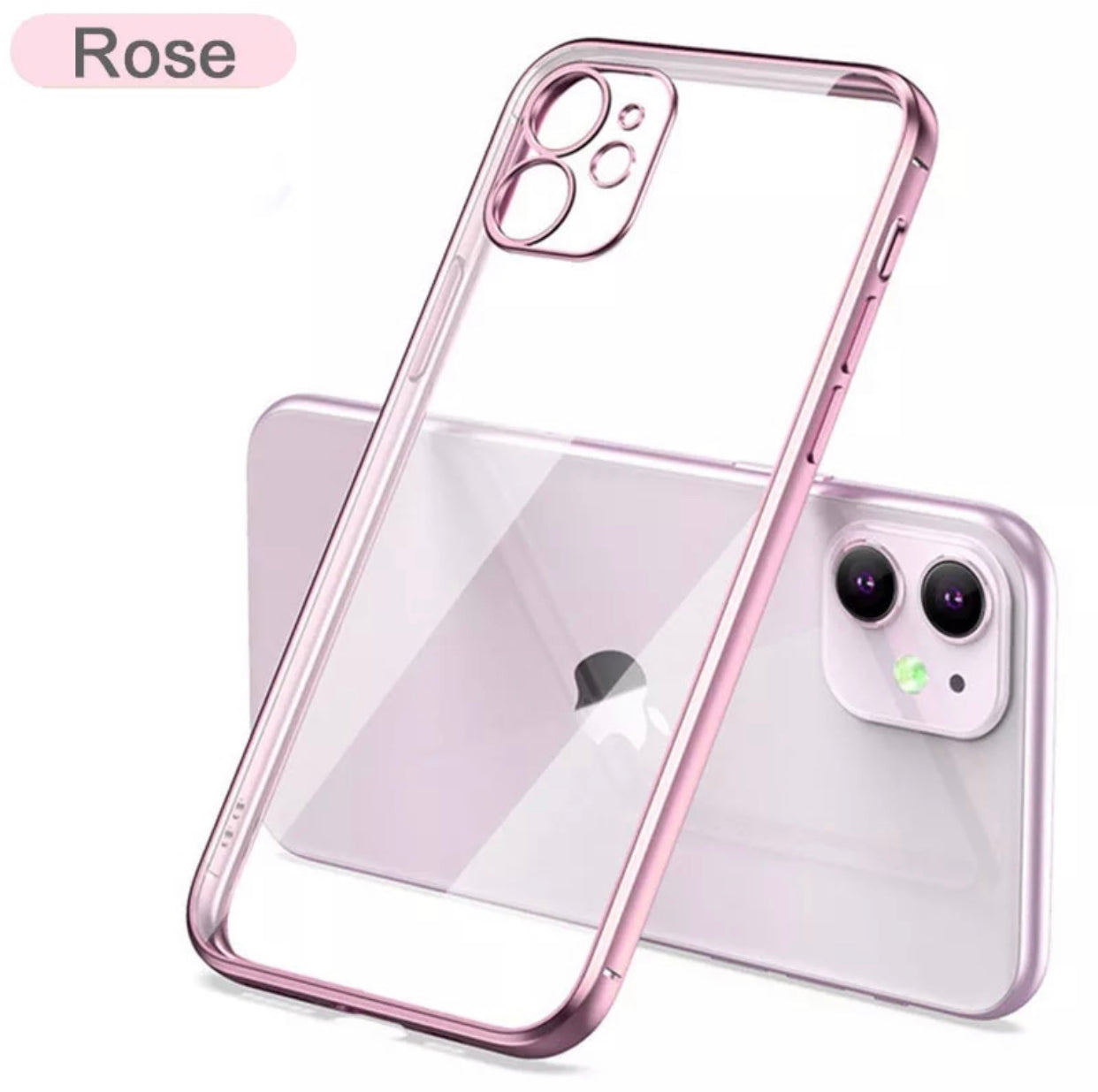 Premium Softshell Plating Straight Edges Phone Case- for selected Apple iPhones/New Apple iPhone 13 Series - Super Savings Technologies Co.,LTD 