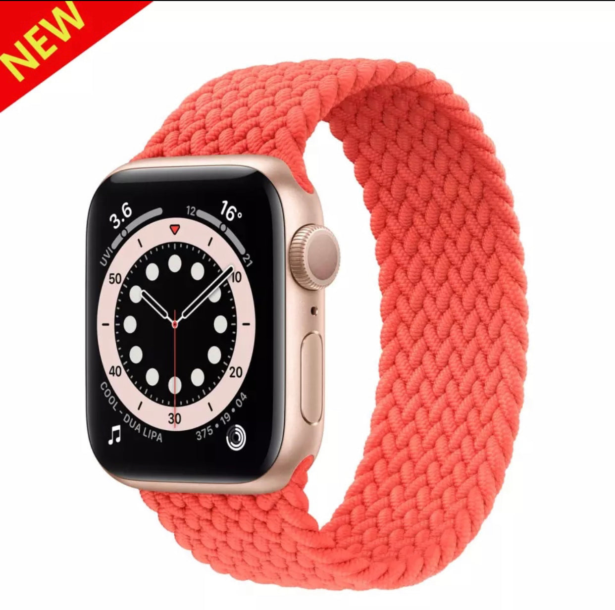 Premium Designers Speciality Nylon Braided Apple Watch Bands- for all Generations Apple Watch with Size 42mm/44mm - Super Savings Technologies Co.,LTD 